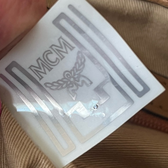 MCM Visetos 2way Leather Tote - Picture 7 of 12